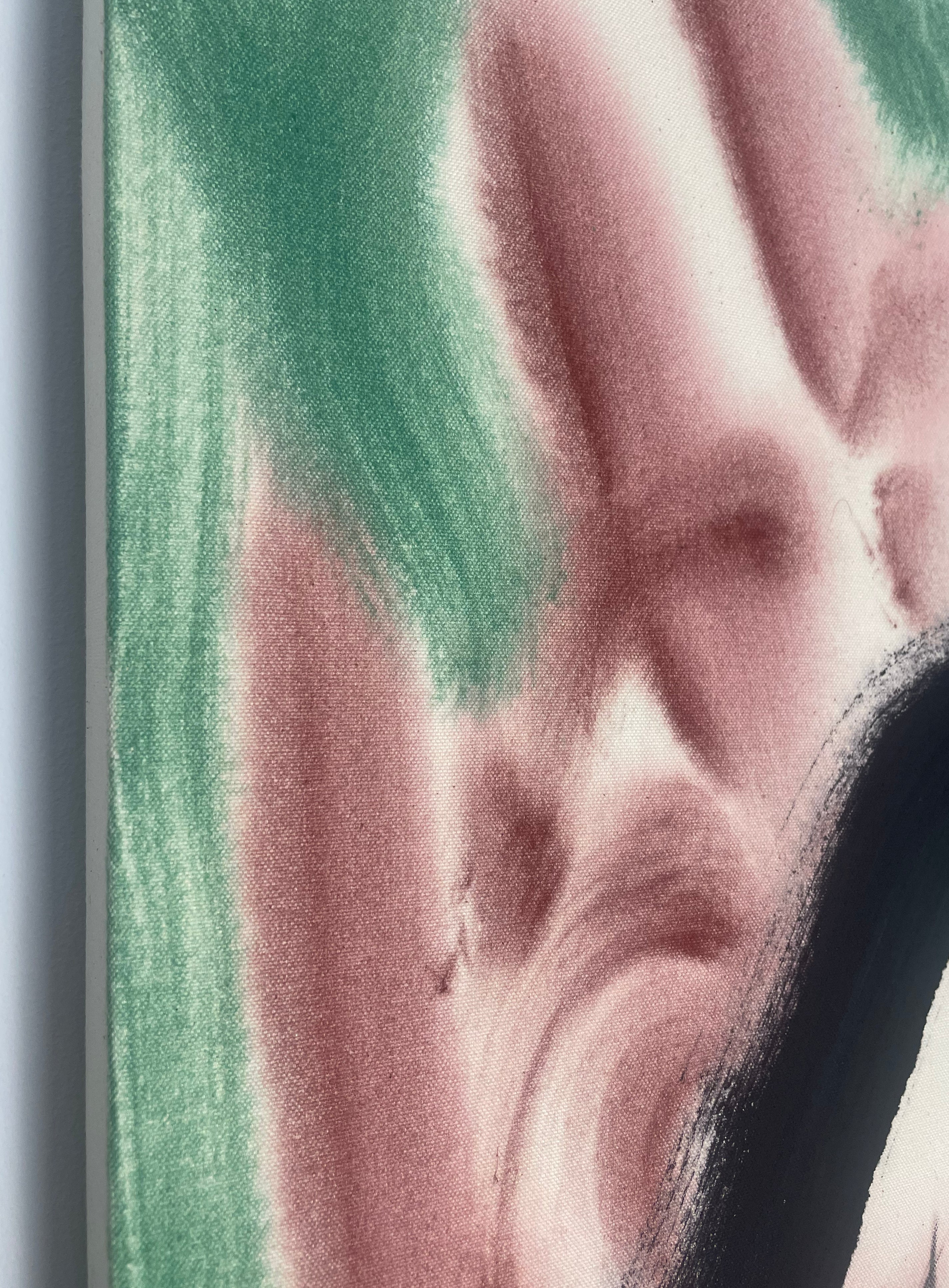 Field Study – Original Abstract Painting, Minimal Gestural Composition image 3