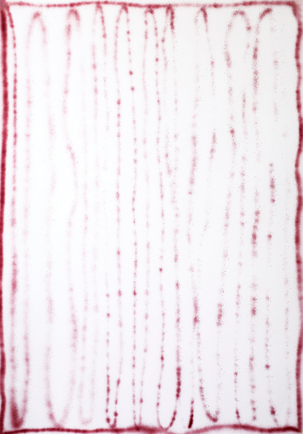 ESEIC3 – Serene Minimalist Abstract Painting with Spray Paint on Paper 