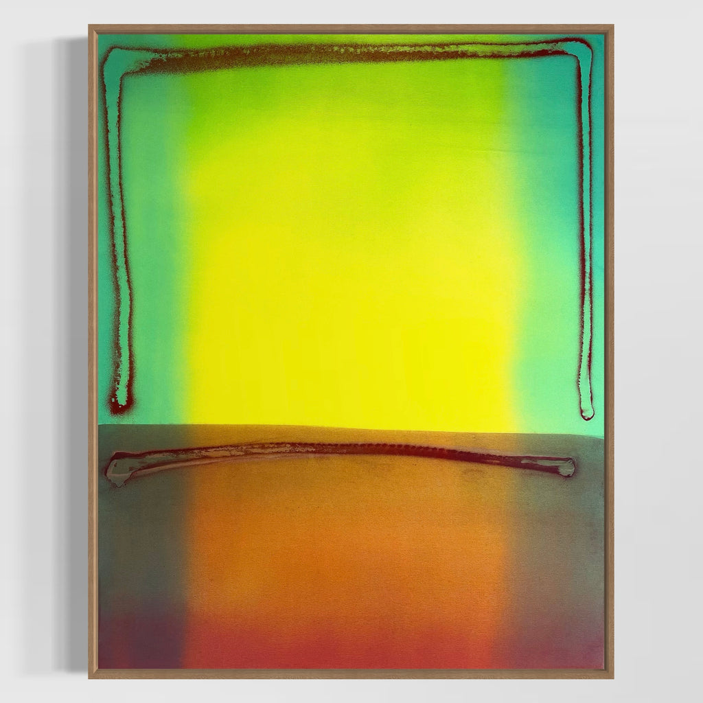 Cuba Libre – Vibrant Abstract Painting | Large Acrylic & Spray Art on Canvas image 0