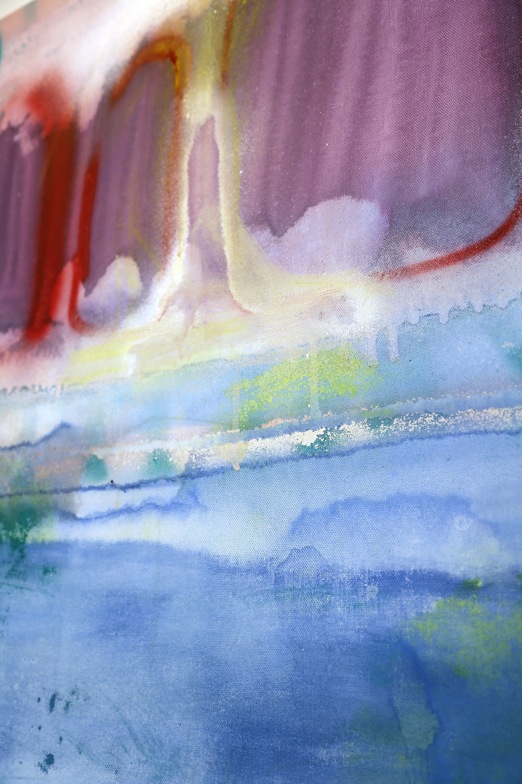 Unknown Place II – Dreamlike Abstract Landscape with Mystical Depth image 5
