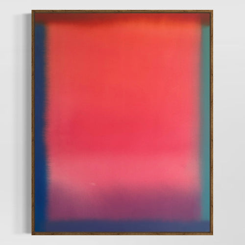 Beyond Pink – Original Abstract Painting | Modern Gradient Canvas Art image 0