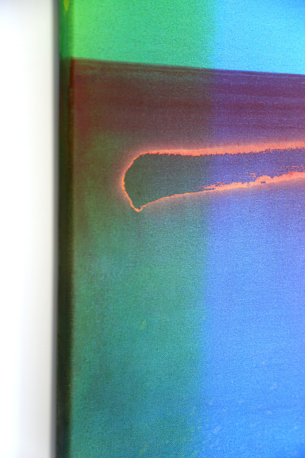 Abstract painting Gone In The Night image 5