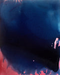 Fire In The Darkness – Atmospheric Abstract Oil Painting with Deep Contrasts 