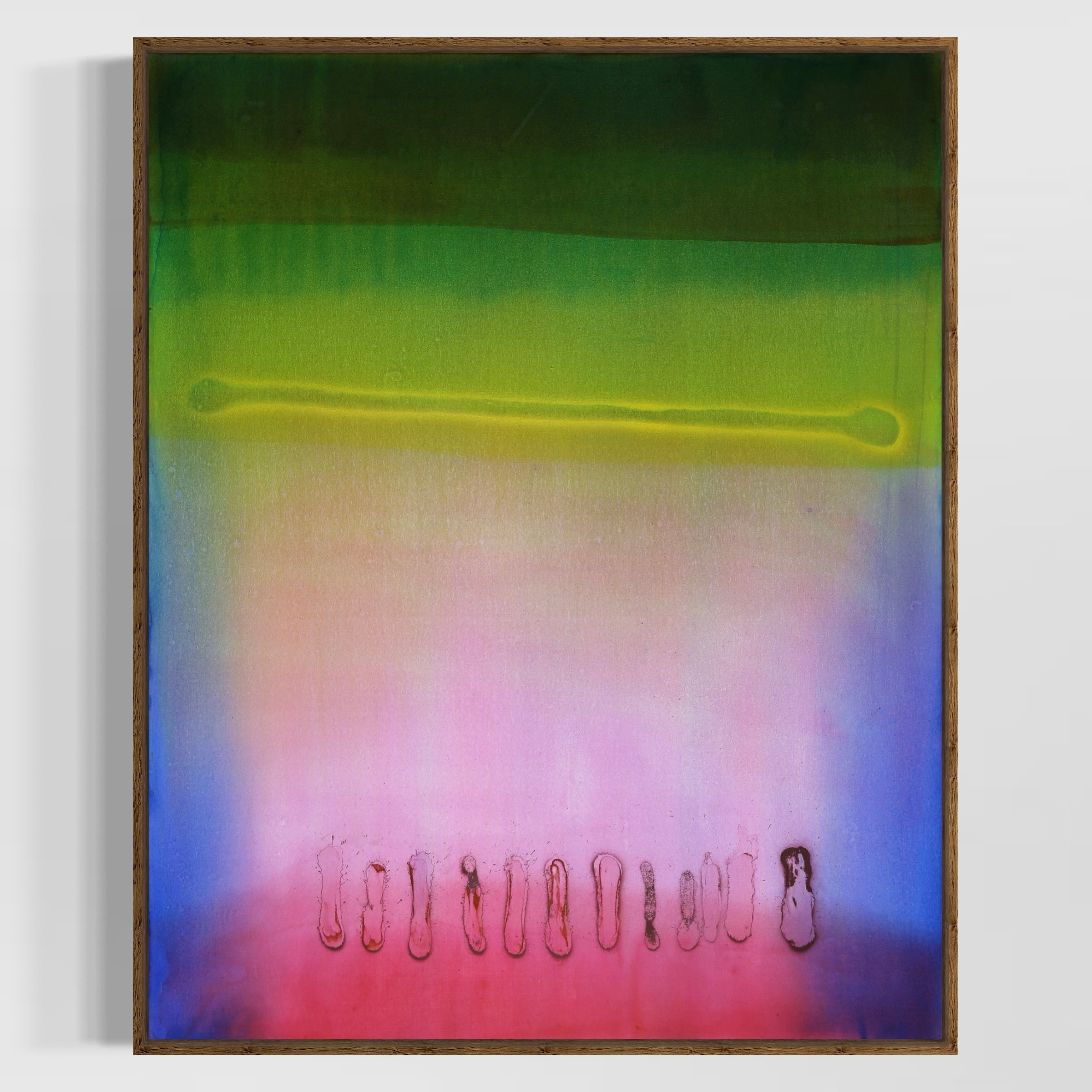 Disappearance – Minimalist Abstract Painting, Ethereal Color Composition image 0