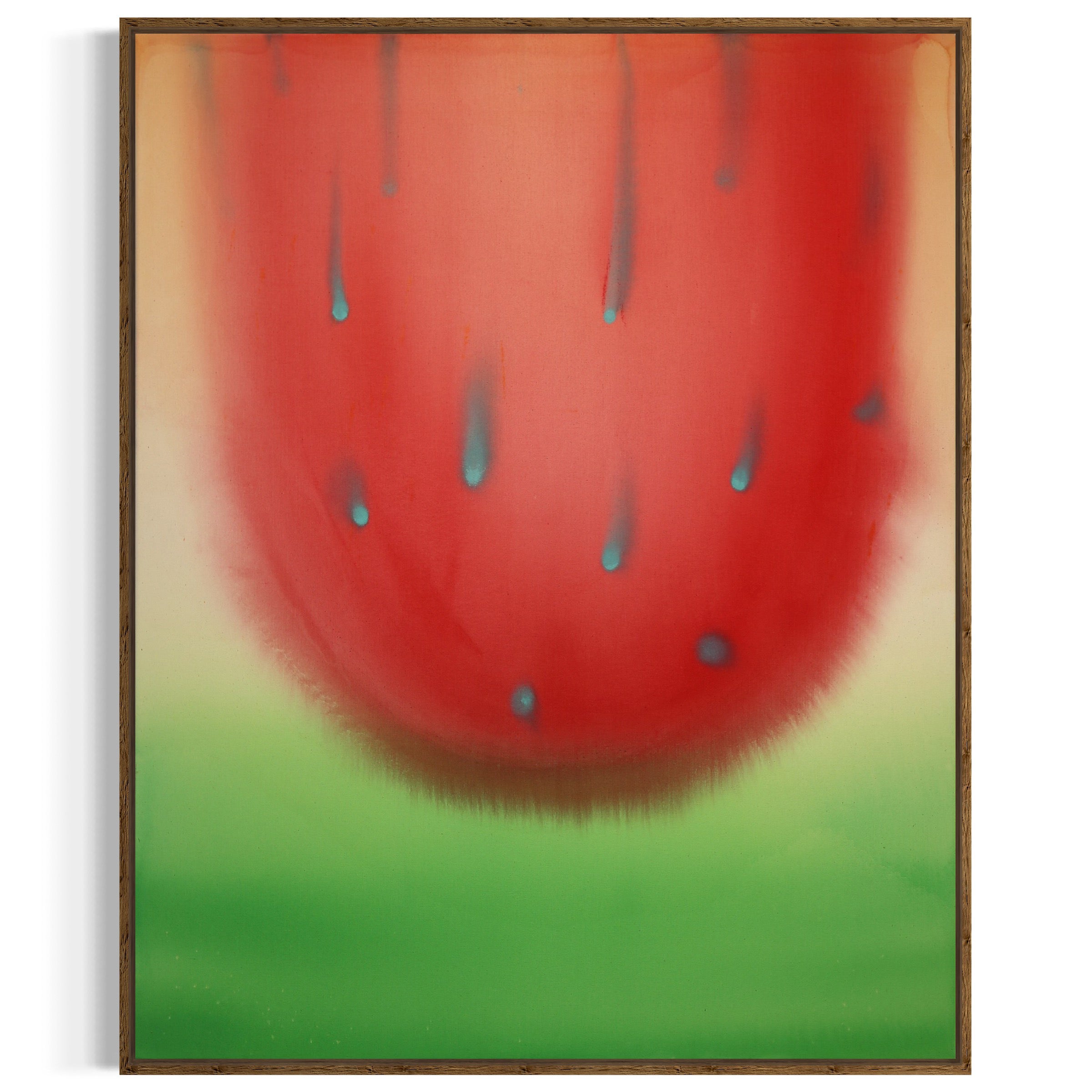Sweet Chromatics – Minimalist Colorful Abstract Oil & Acrylic Painting image 0