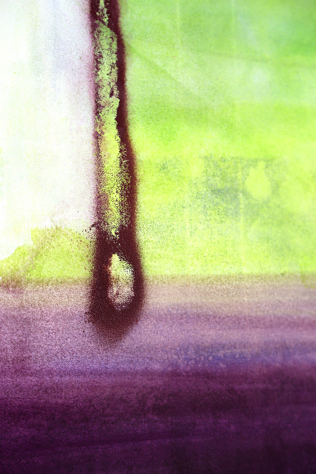 Irreversibility – Minimalist and Vibrant Abstract Painting with Contrast image 5