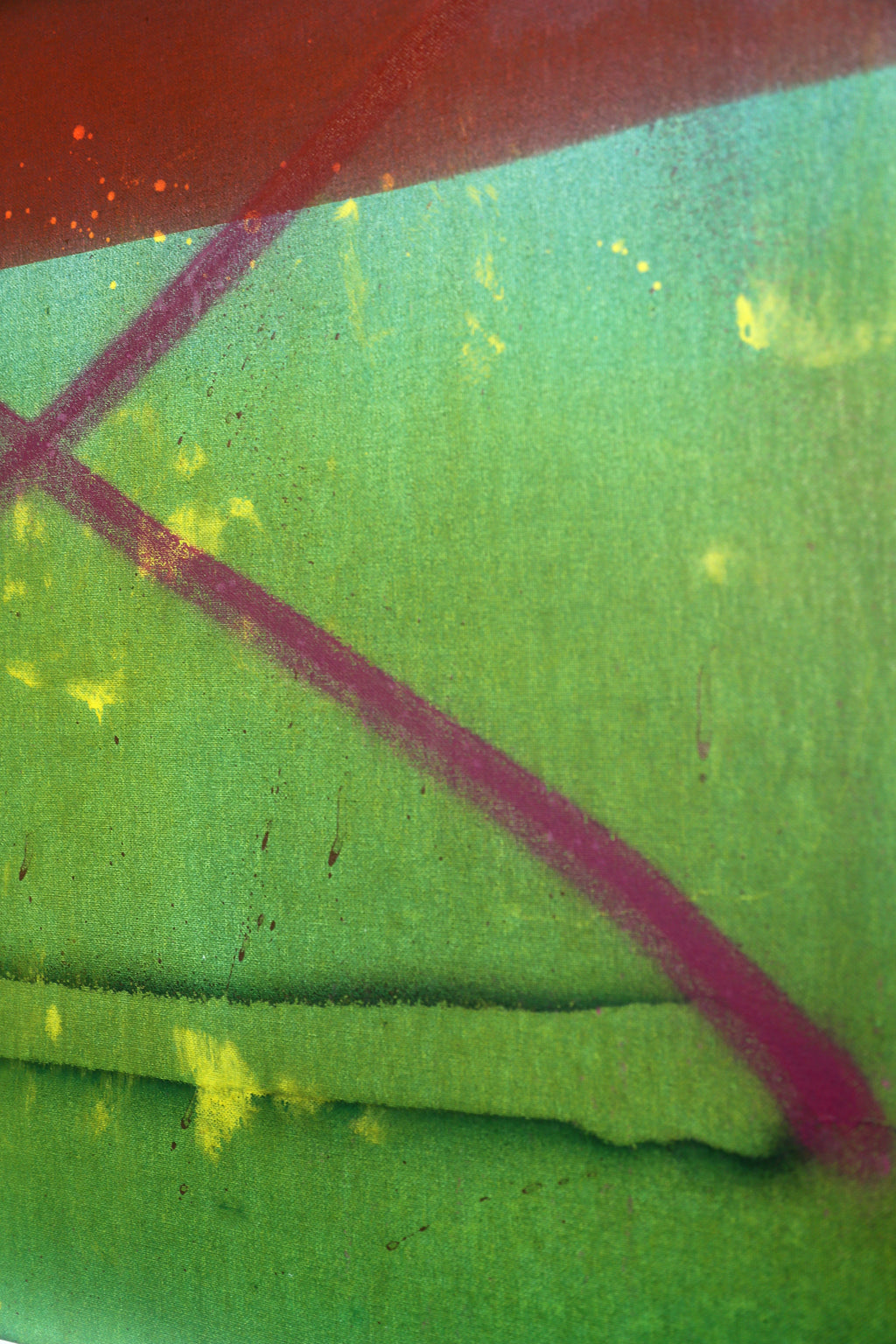 What Else Is There? – Expressive Abstract Painting, Bold Color Contrast image 4