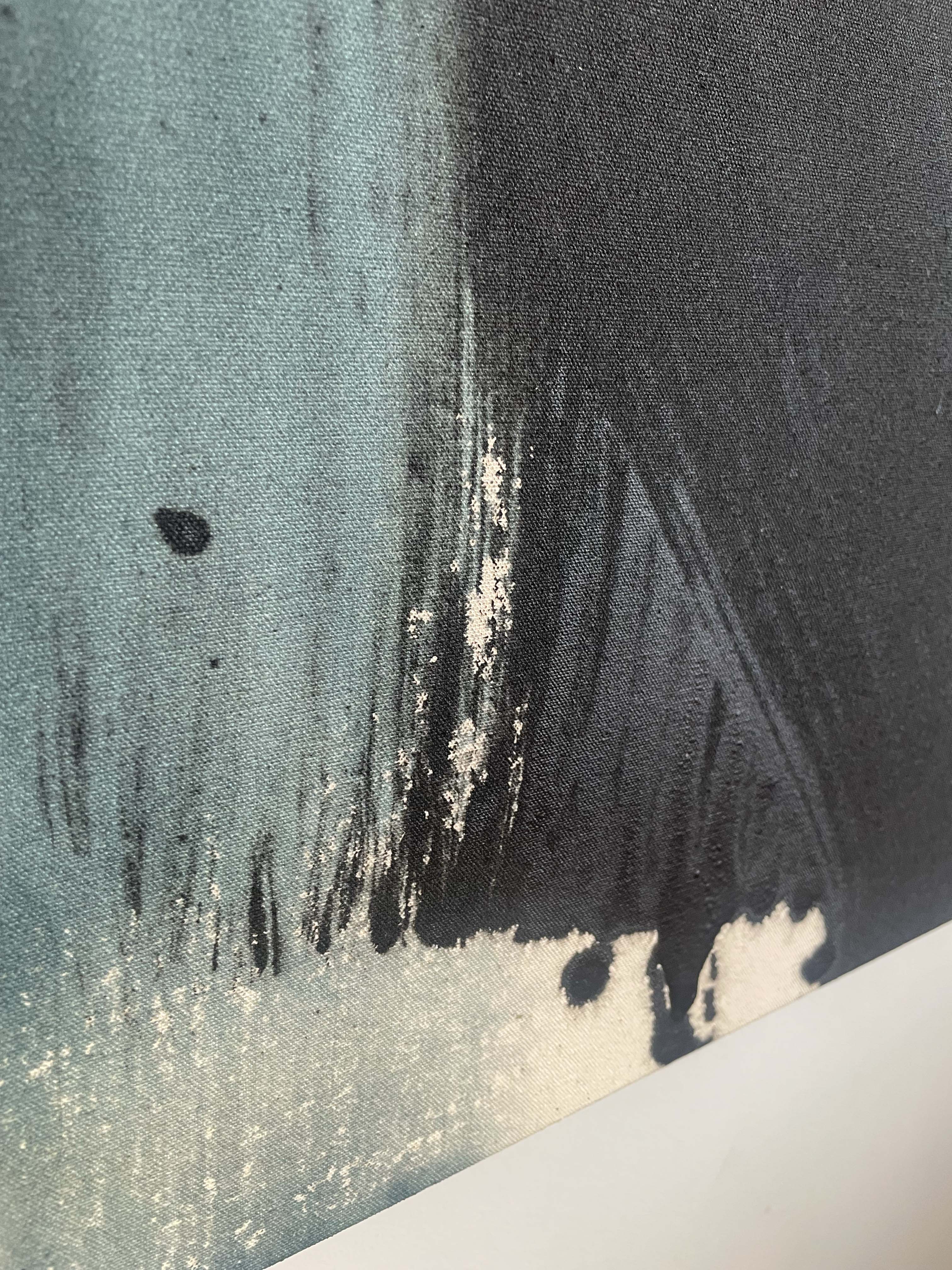SHADOW PLANE – Minimalist Abstract Painting | Atmospheric and Calm image 4