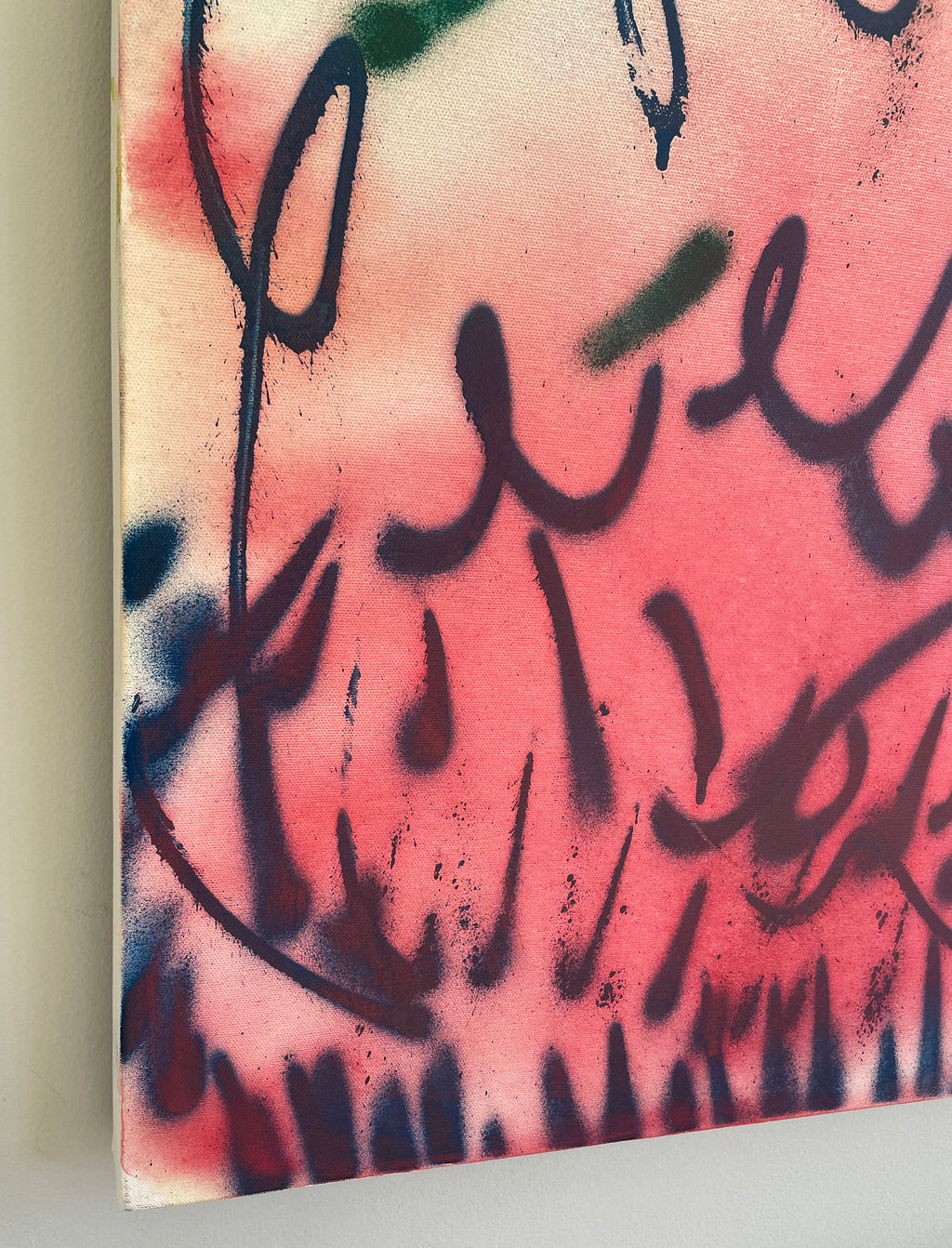Splash 2 – Vibrant Abstract Acrylic & Spray Painting | Dynamic Color Composition image 4
