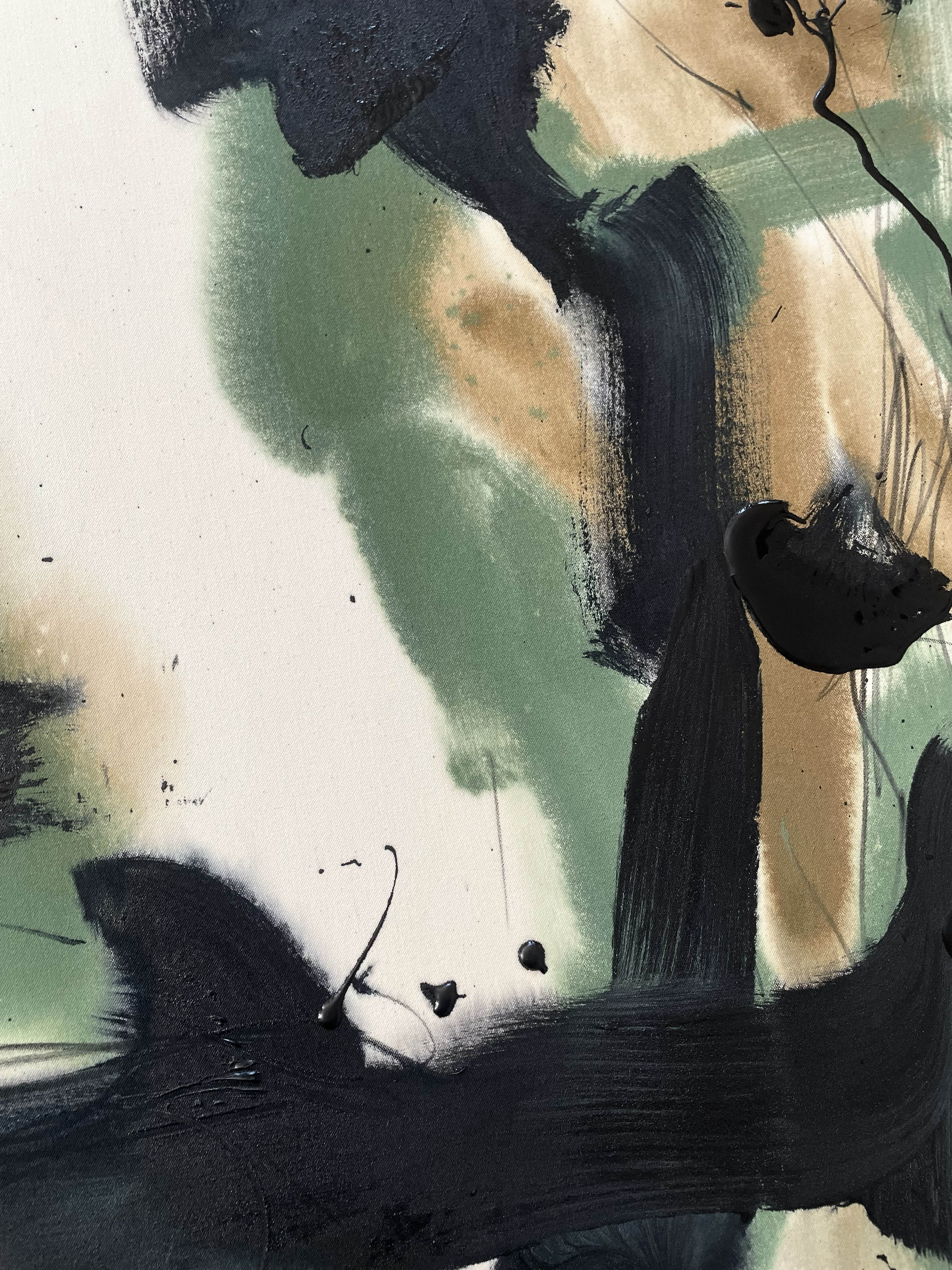 Nowth Upon Nacht – Abstract Painting | Gestural Nocturne image 5
