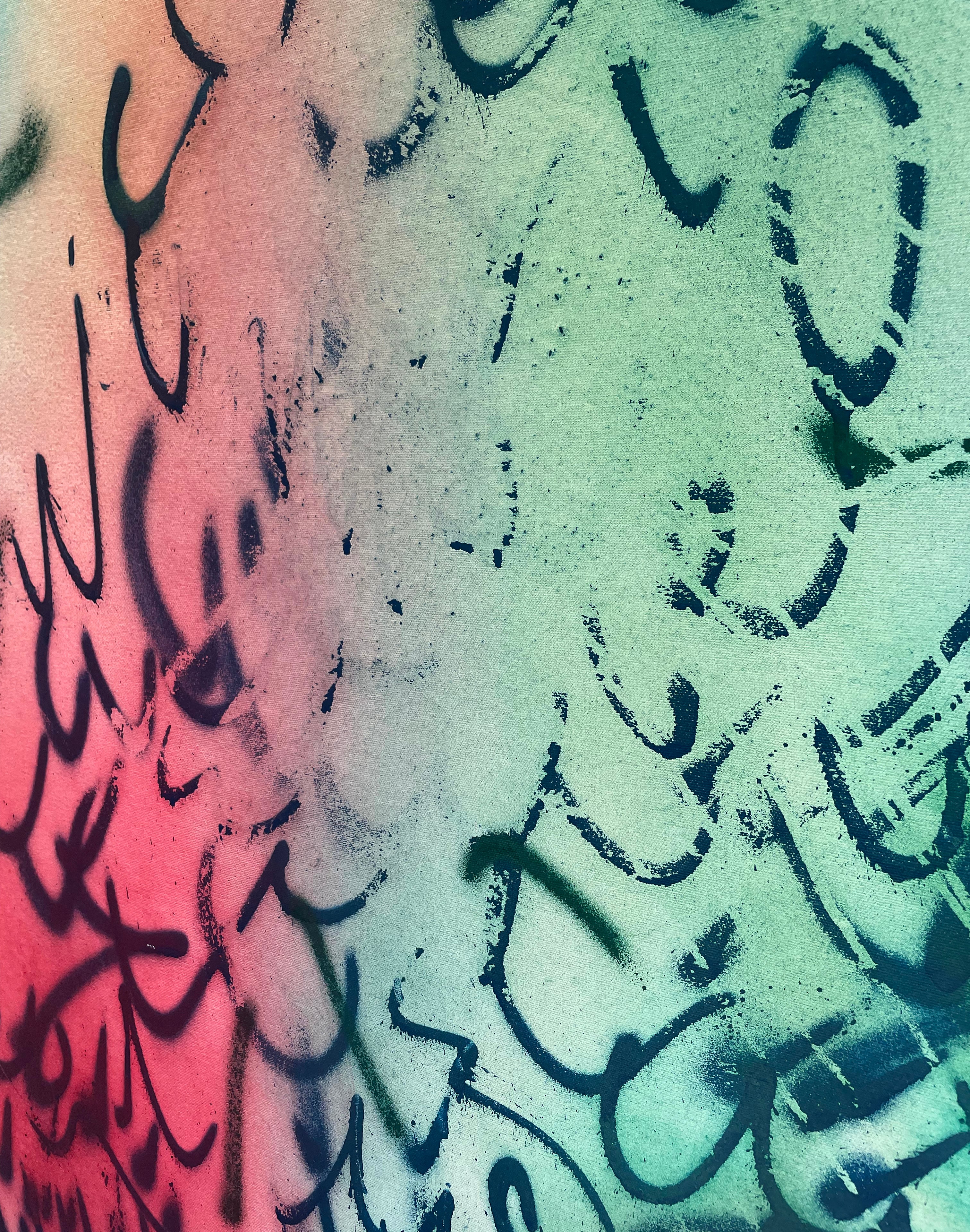 Splash 2 – Vibrant Abstract Acrylic & Spray Painting details 