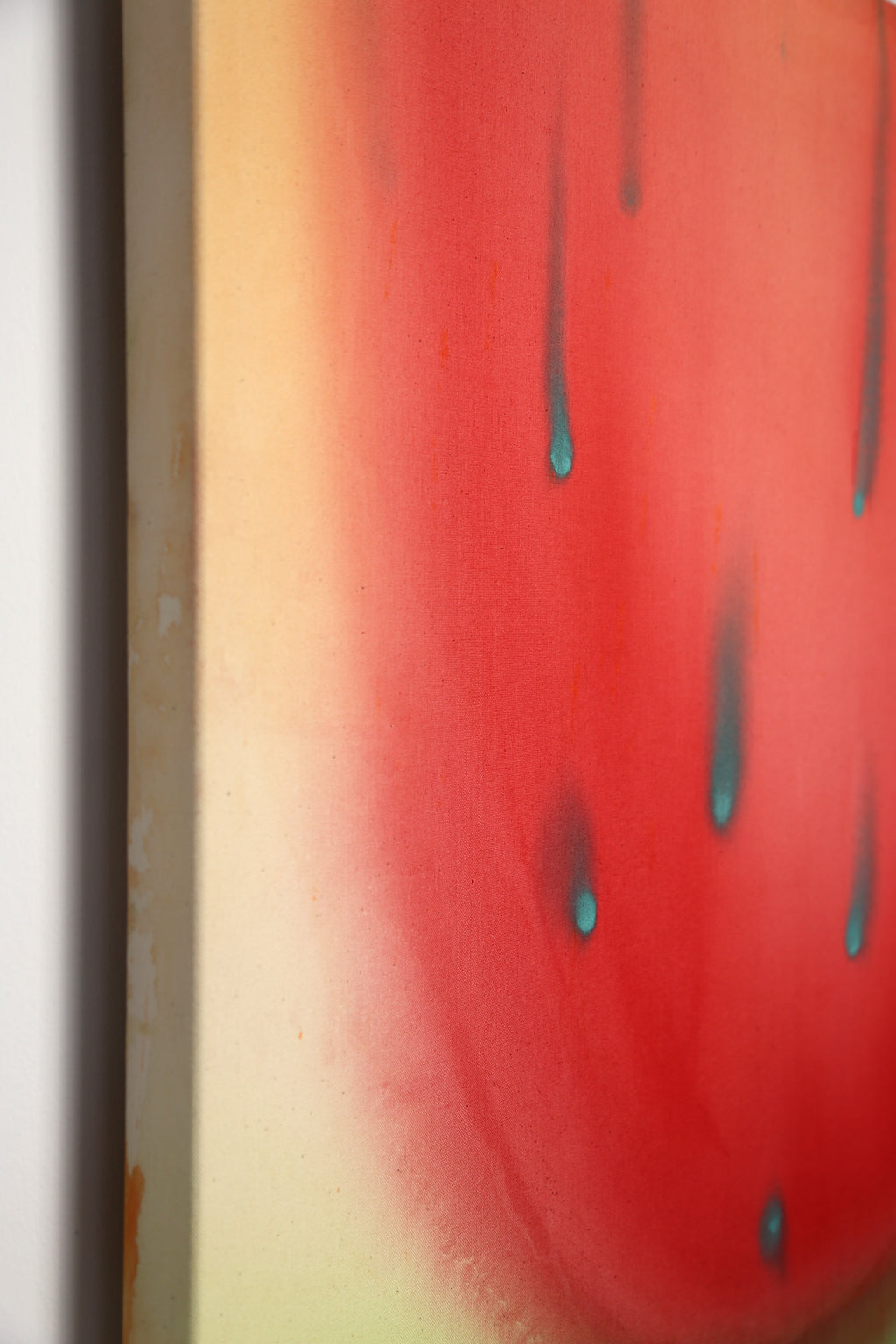 Sweet Chromatics – Minimalist Colorful Abstract Oil & Acrylic Painting image 4
