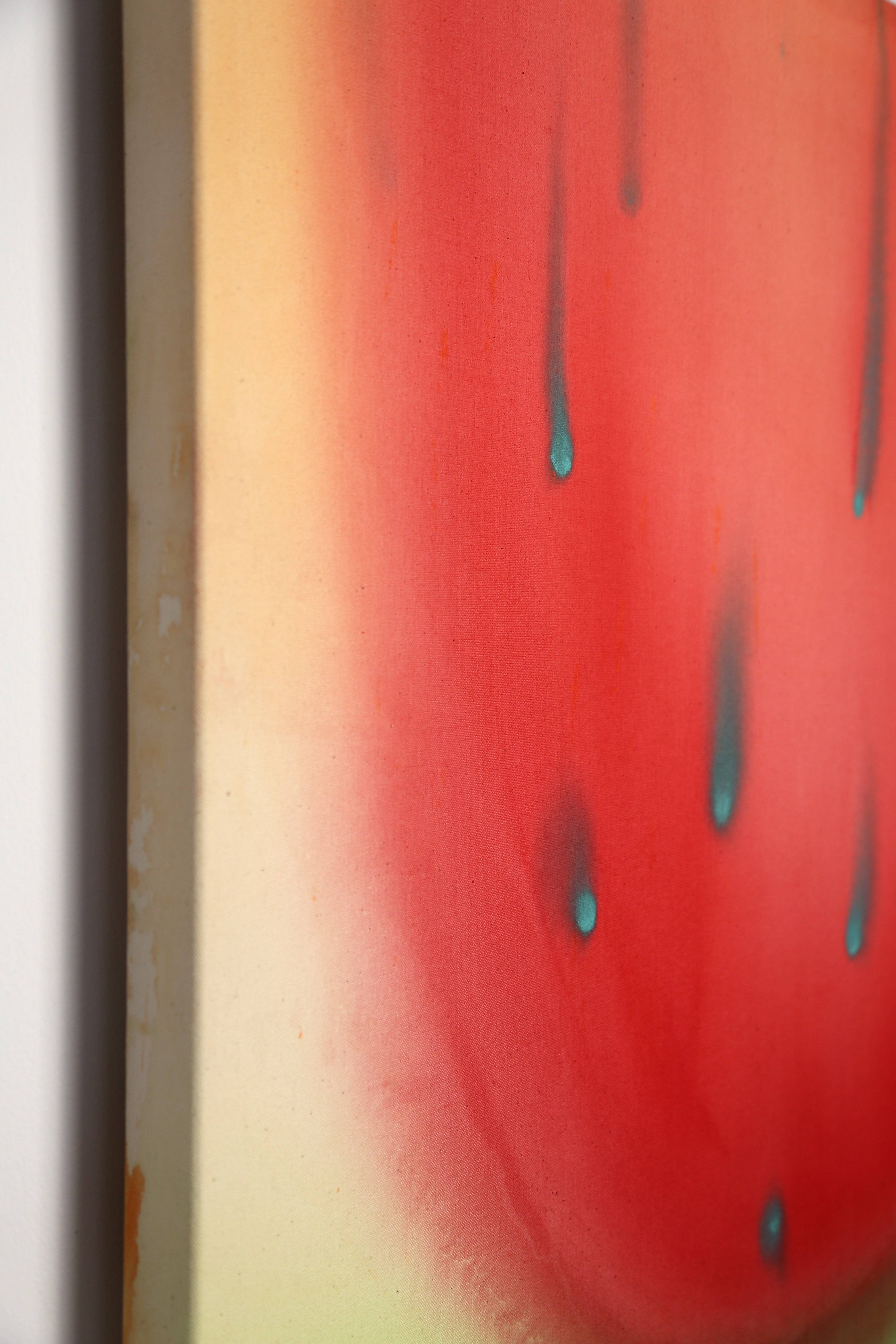 Sweet Chromatics – Minimalist Colorful Abstract Oil & Acrylic Painting image 4