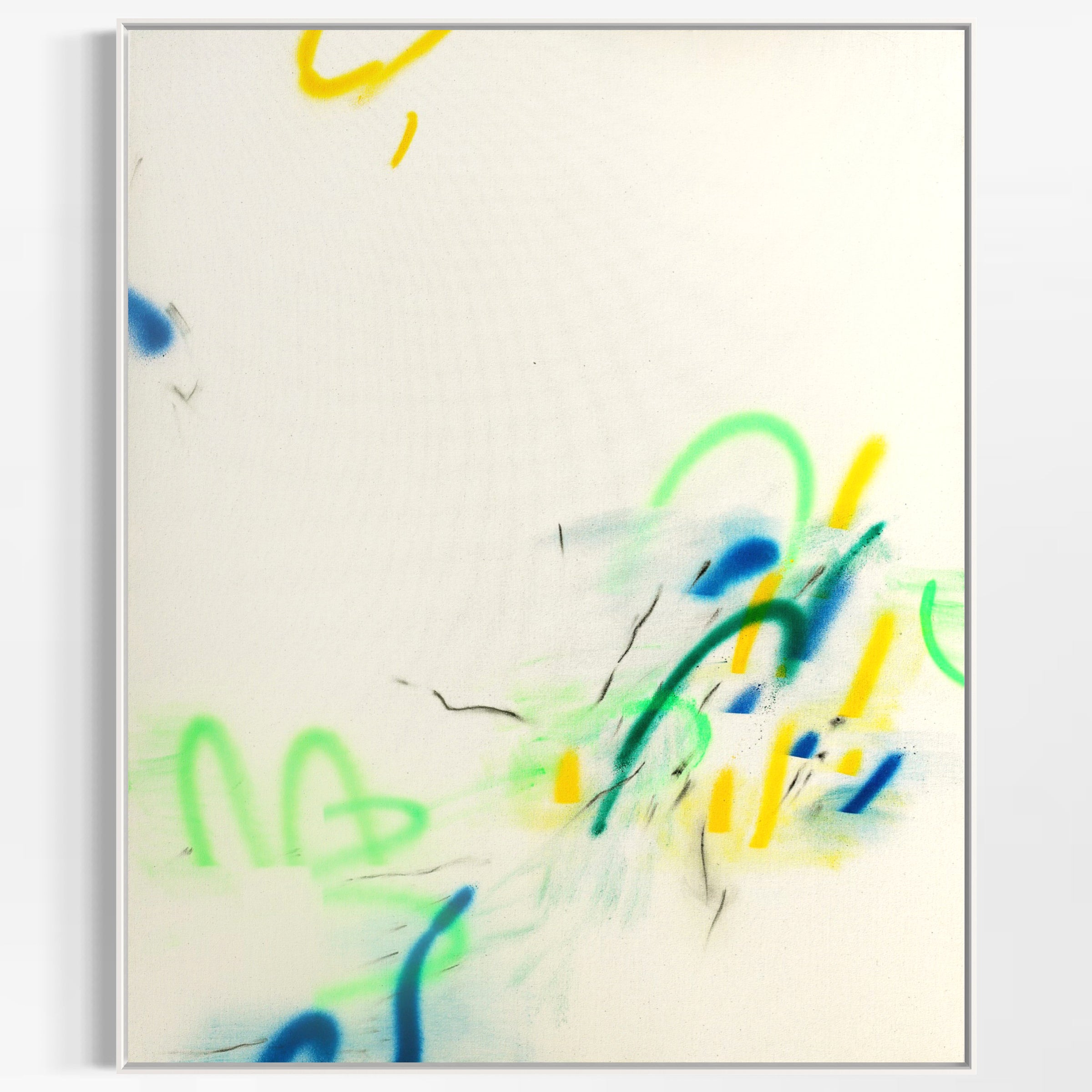 Field Notes – Minimalist Abstract Painting | Nature-Inspired Canvas Art image 0