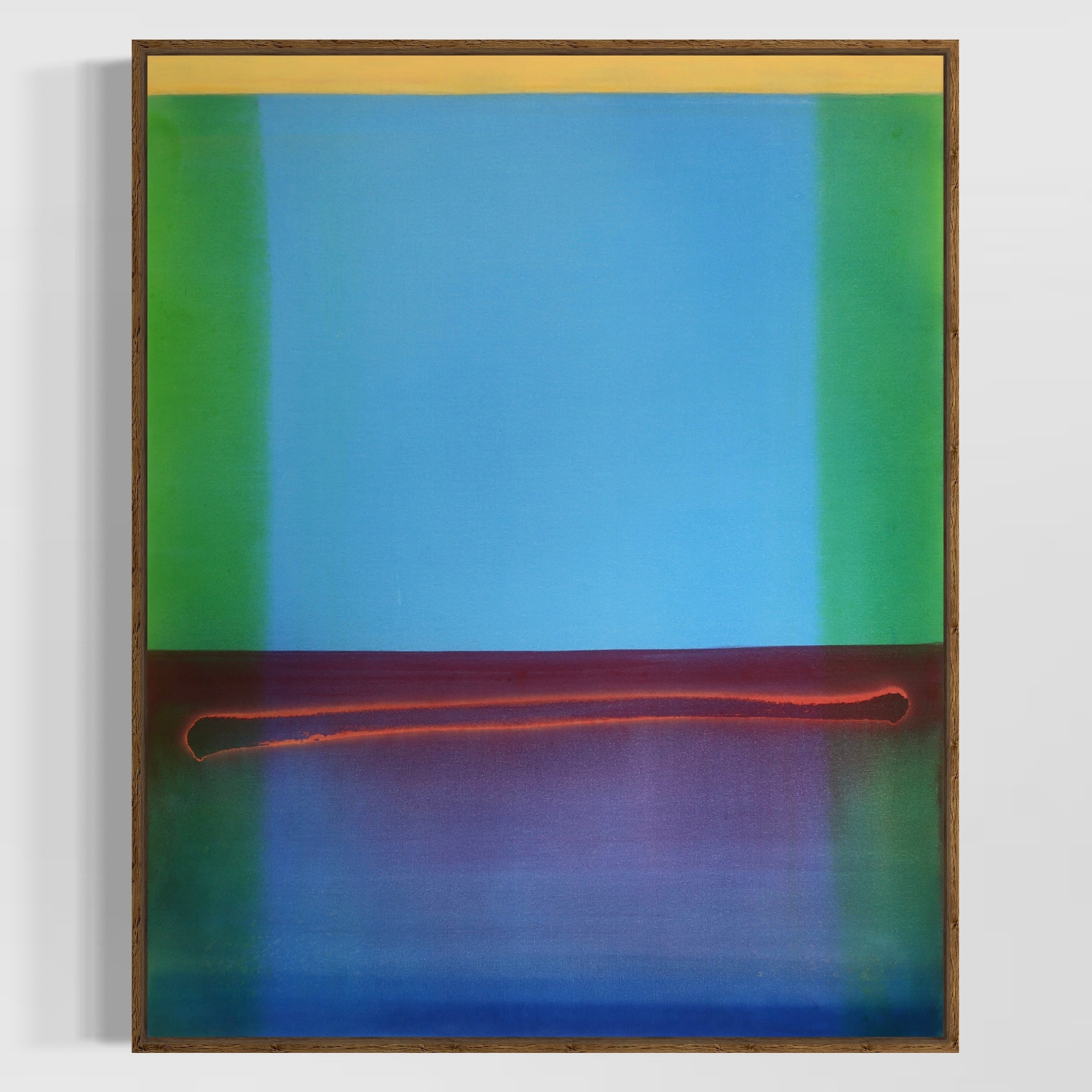 Abstract painting Gone In The Night image 0