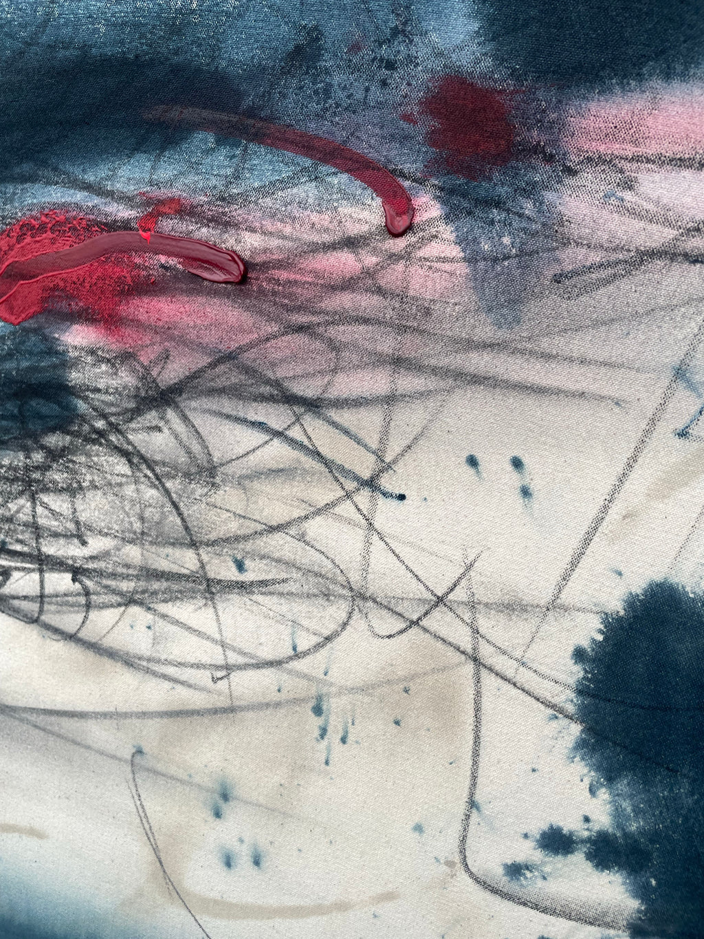 WUTHERING SURGE II – Emotional Abstract Painting | Atmospheric and Express image 3