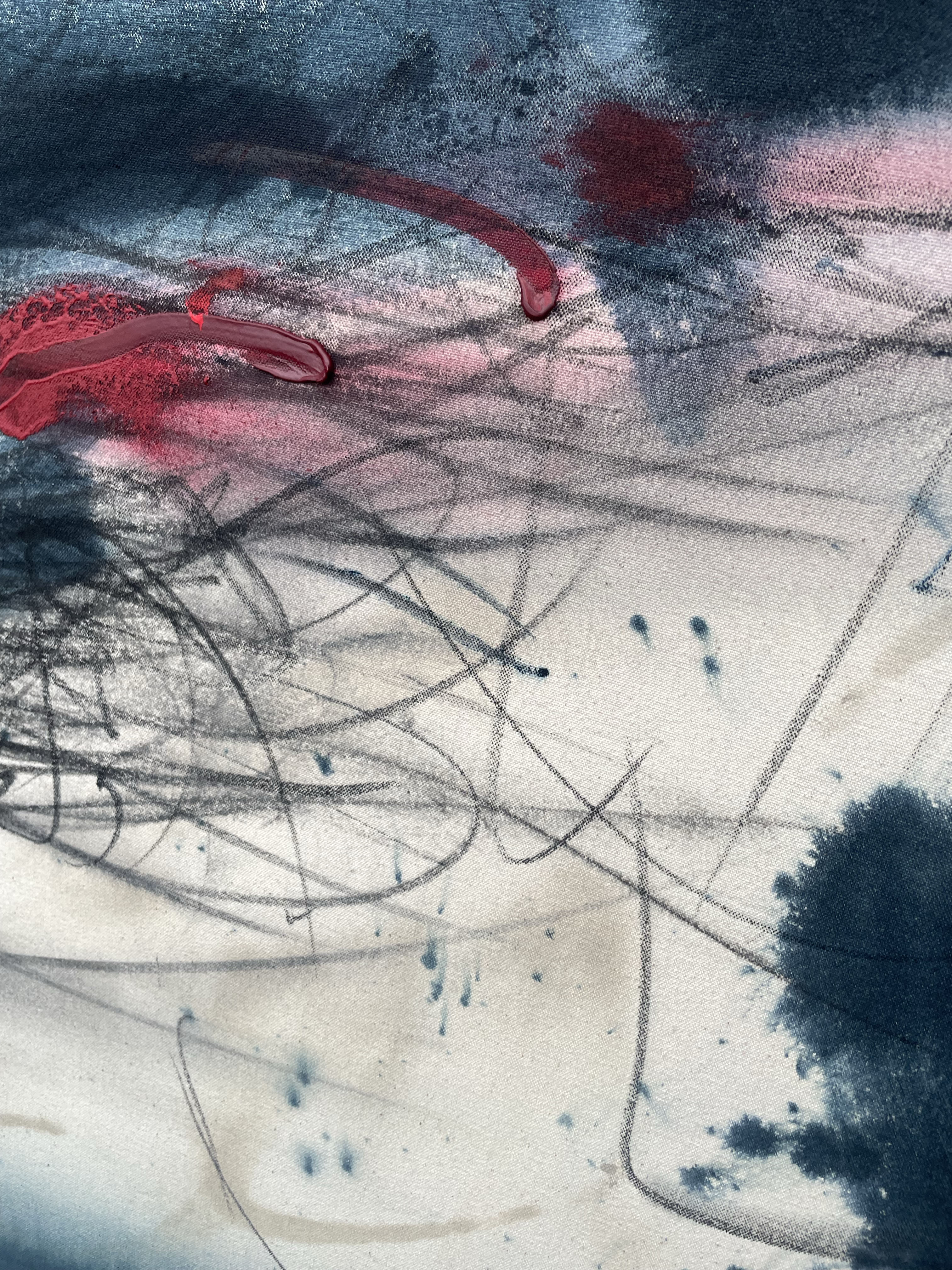 WUTHERING SURGE II – Emotional Abstract Painting | Atmospheric and Express image 3