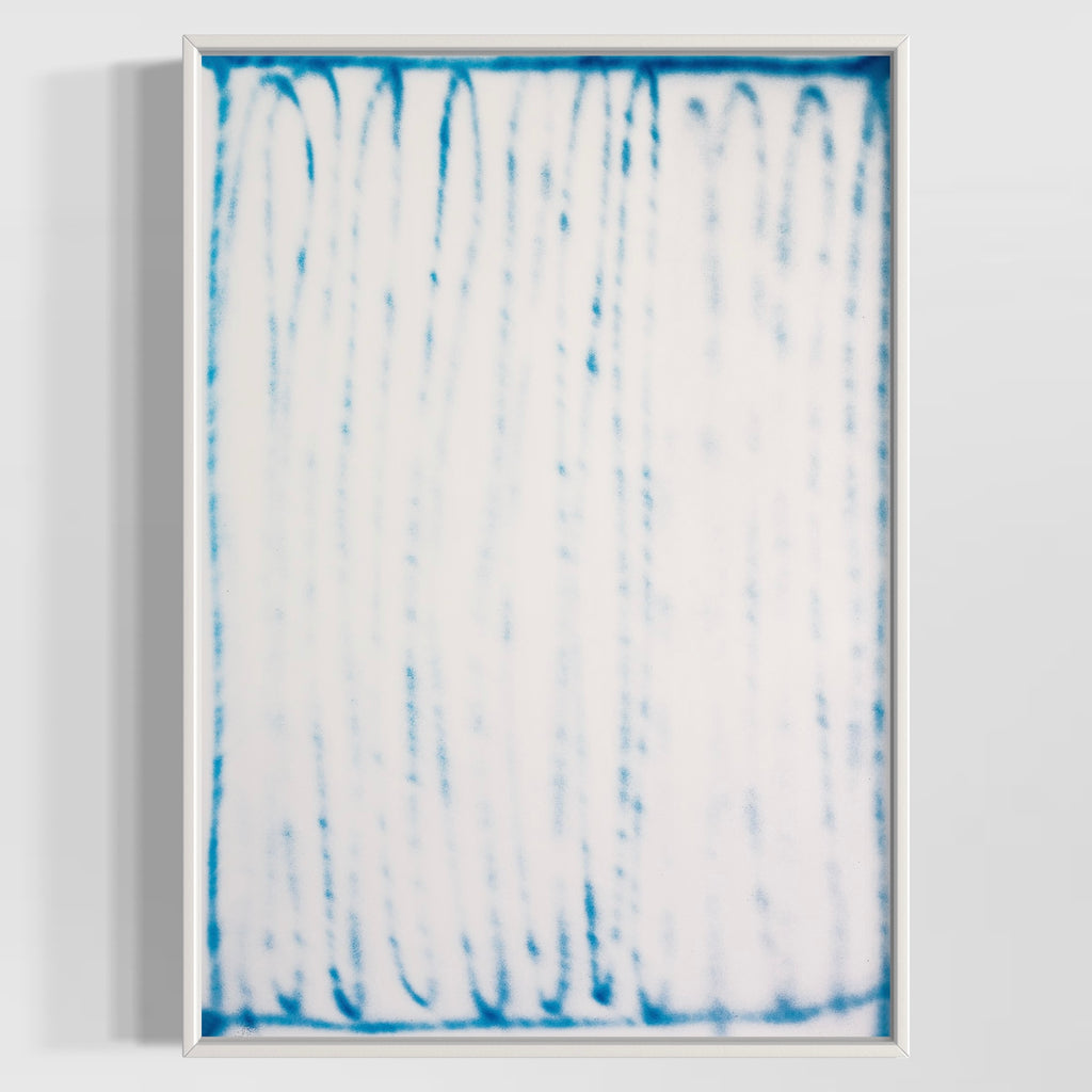 Abstract painting ESEIC4 – Tranquil Minimalist Abstract Painting on Paper image 0