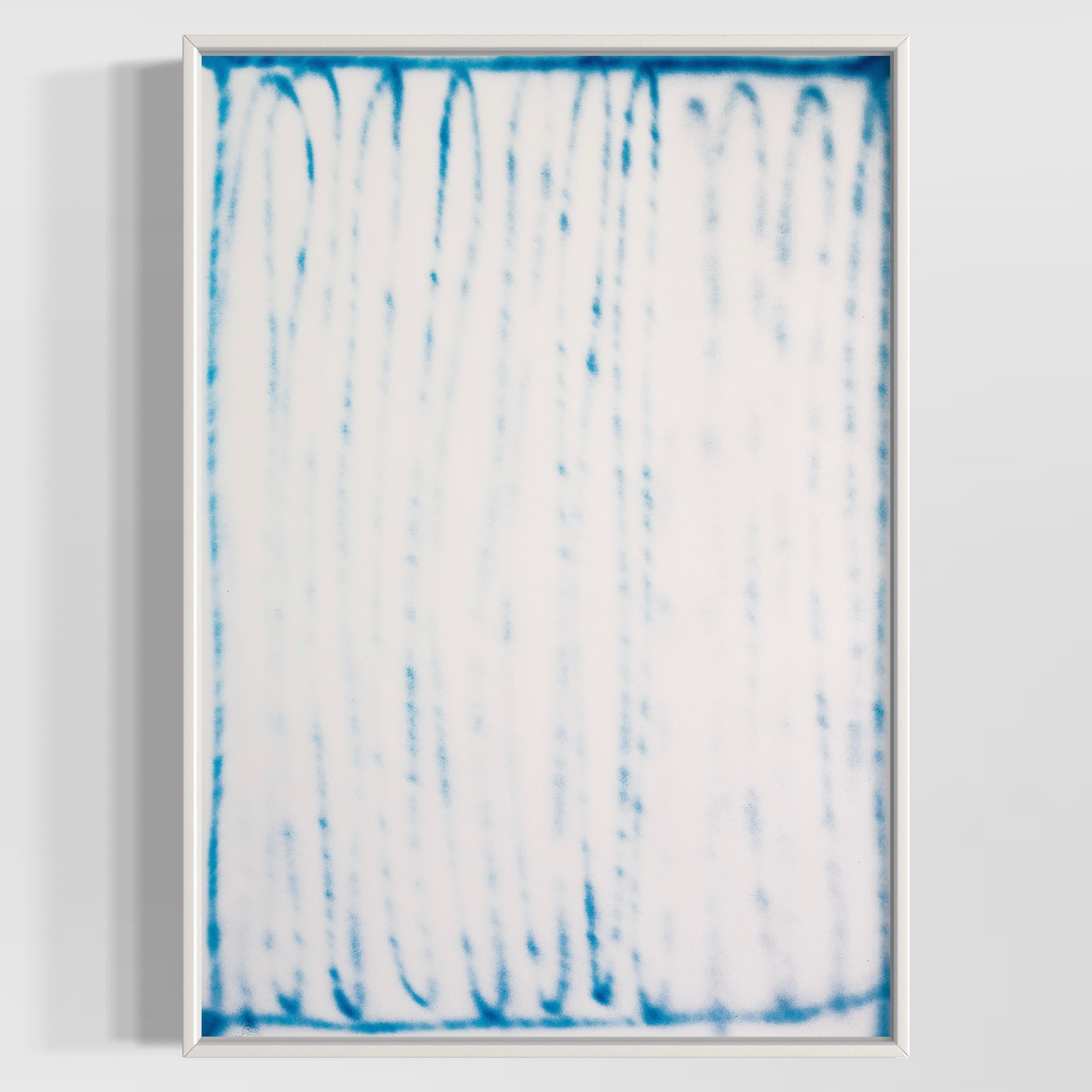 Abstract painting ESEIC4 – Tranquil Minimalist Abstract Painting on Paper image 0