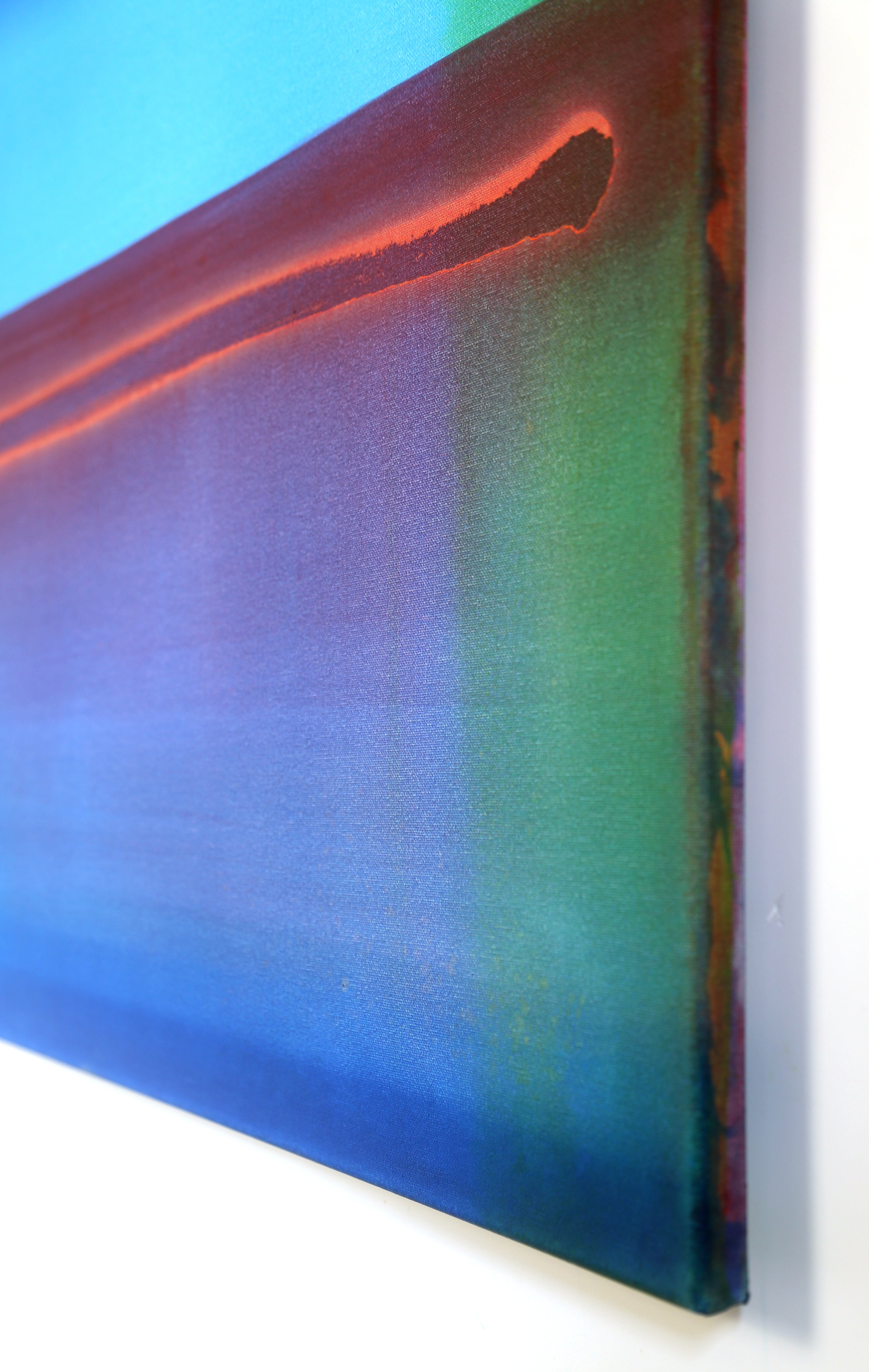 Abstract painting Gone In The Night image 3