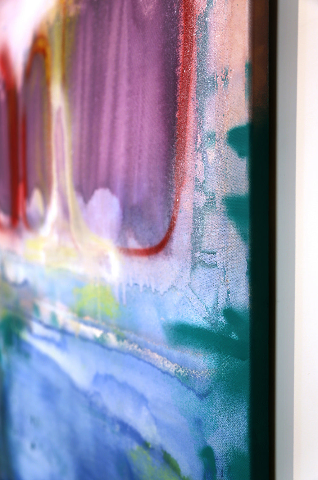 Unknown Place II – Dreamlike Abstract Landscape with Mystical Depth 