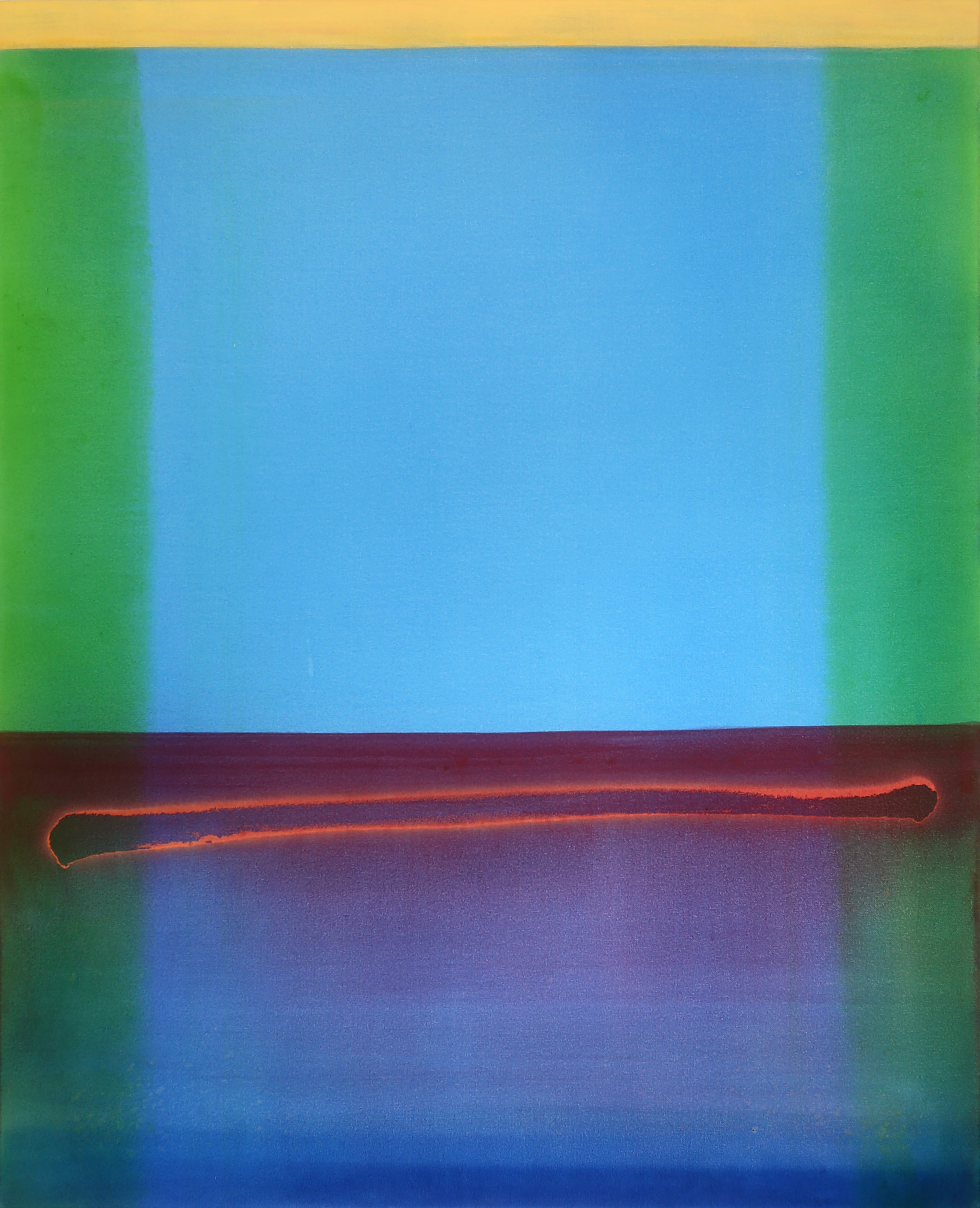 Abstract painting Gone In The Night image 2