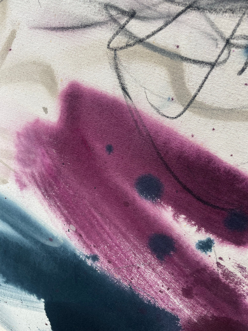 WUTHERING SURGE I – Original Abstract Painting | Atmospheric and Expressive image 3