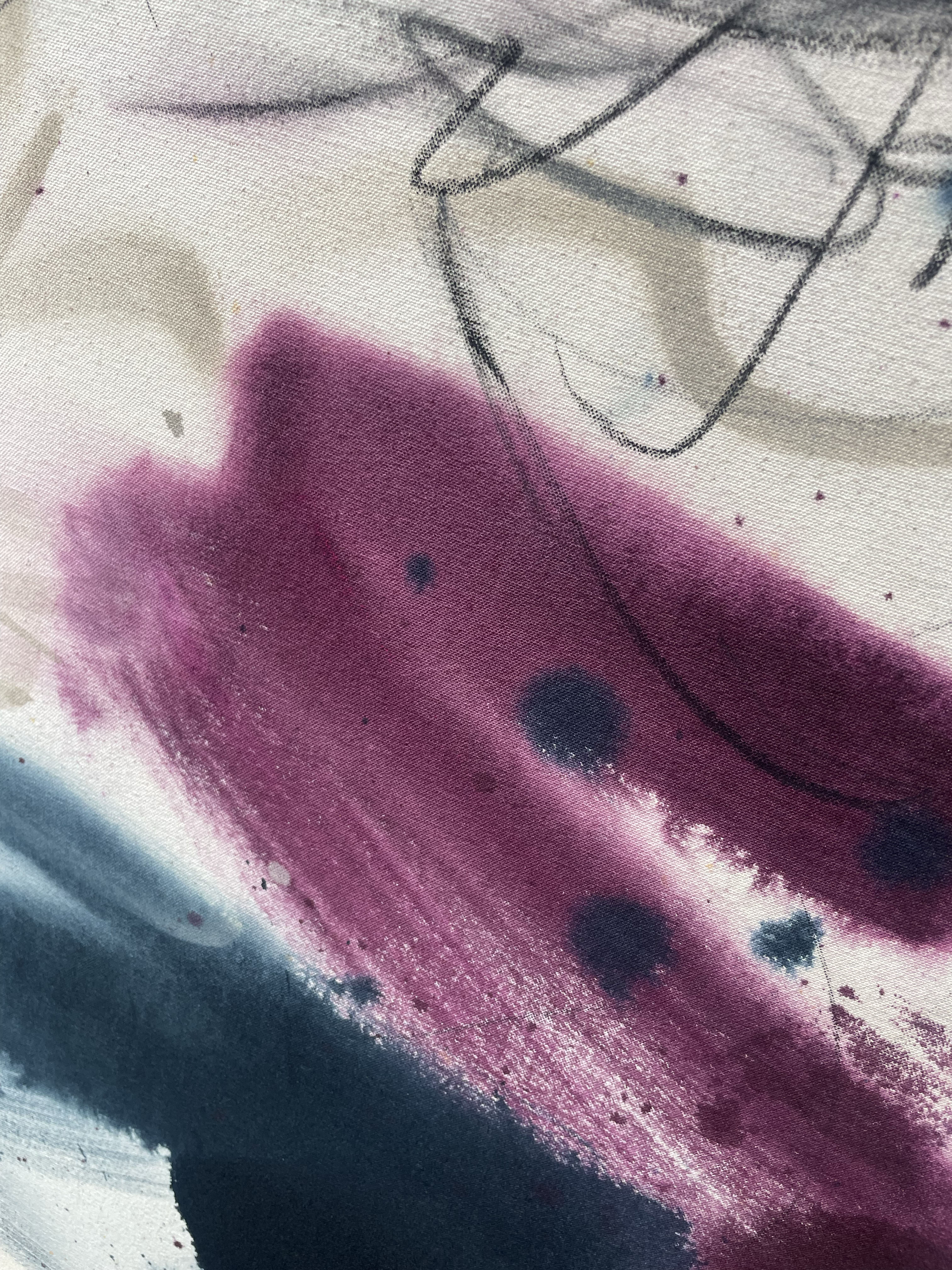 WUTHERING SURGE I – Original Abstract Painting | Atmospheric and Expressive image 3