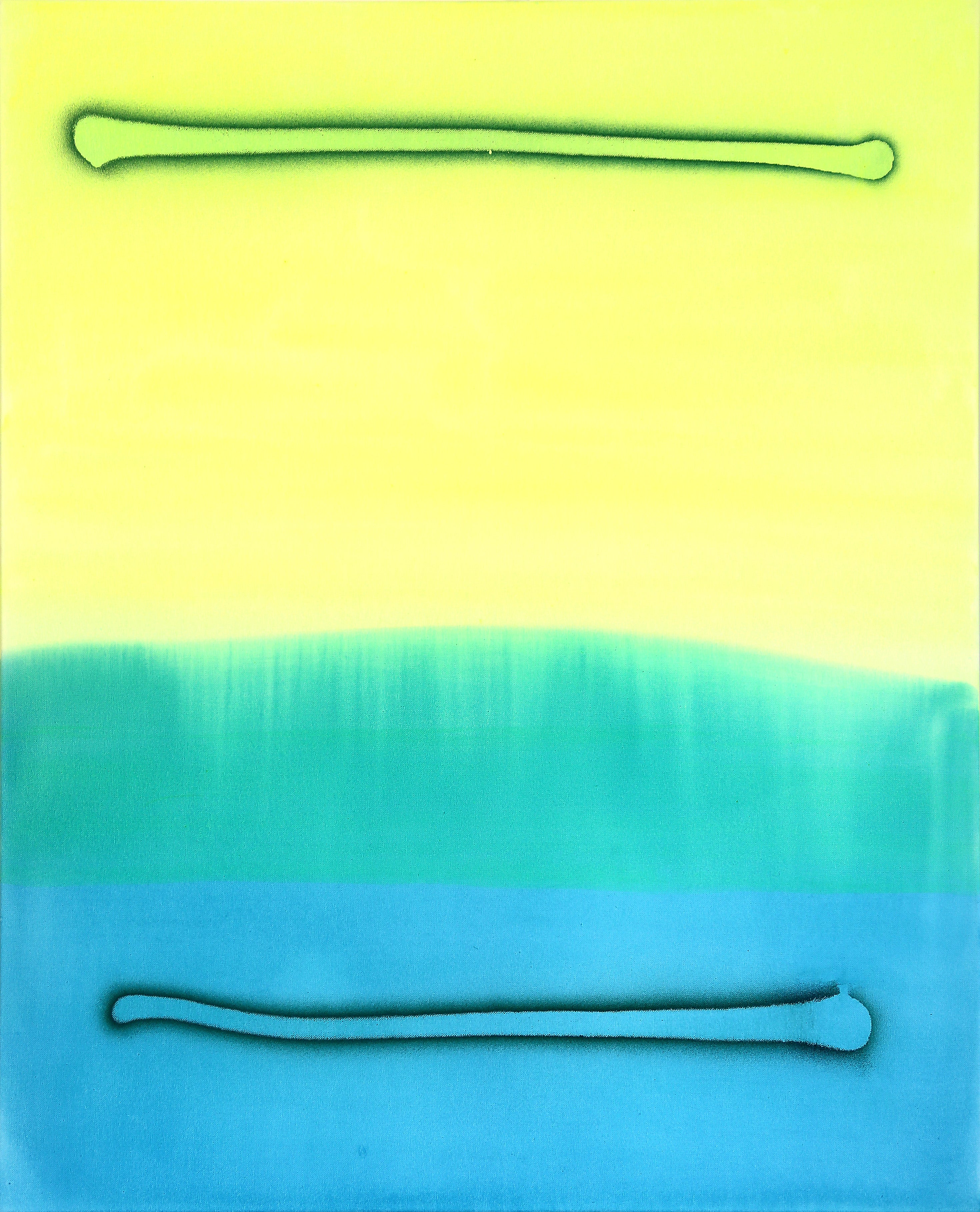 Solstice – Minimalist Abstract Painting, Serene Contemporary Artwork 