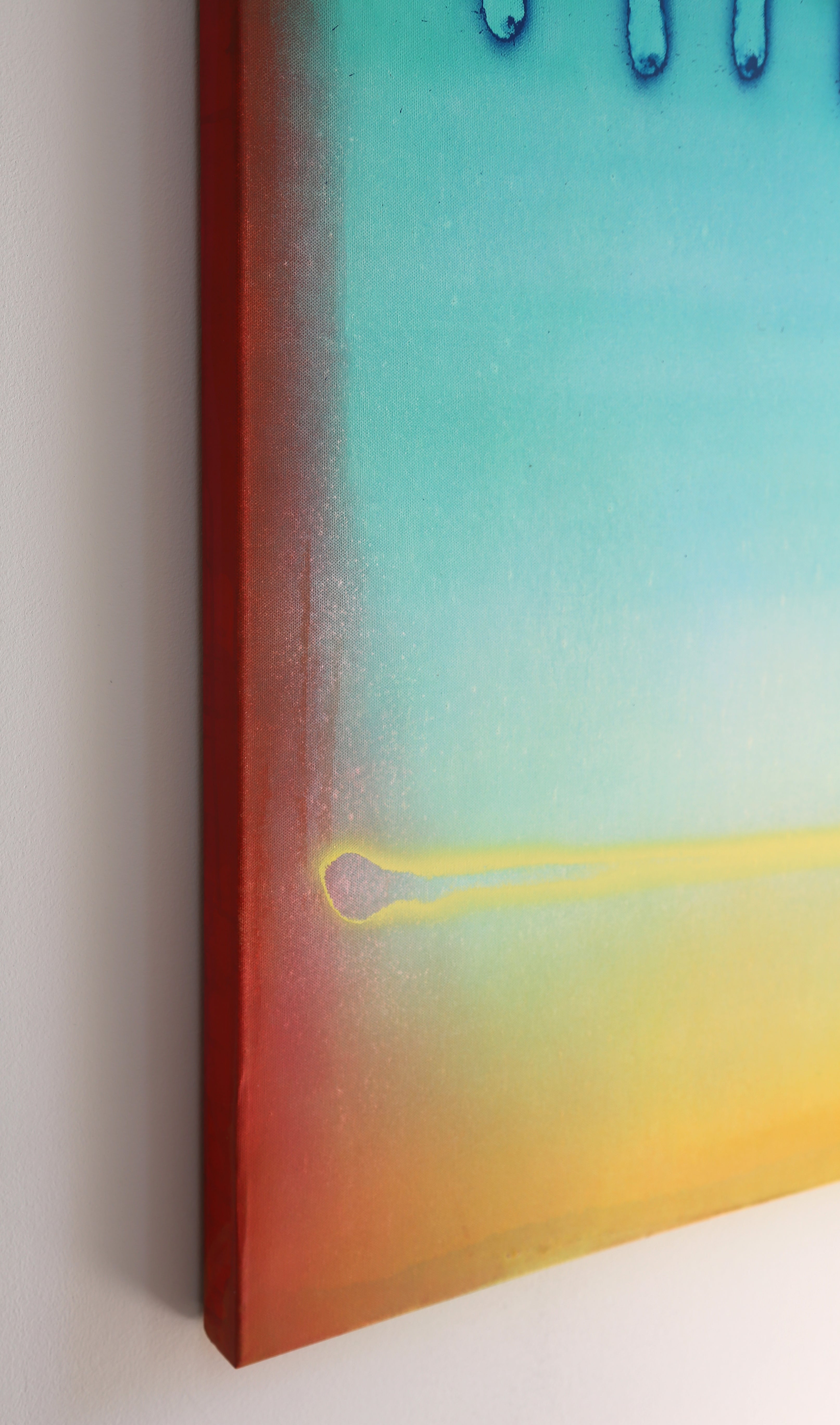 Abstract Code – Minimalist Abstract Painting with Structured Composition image 5